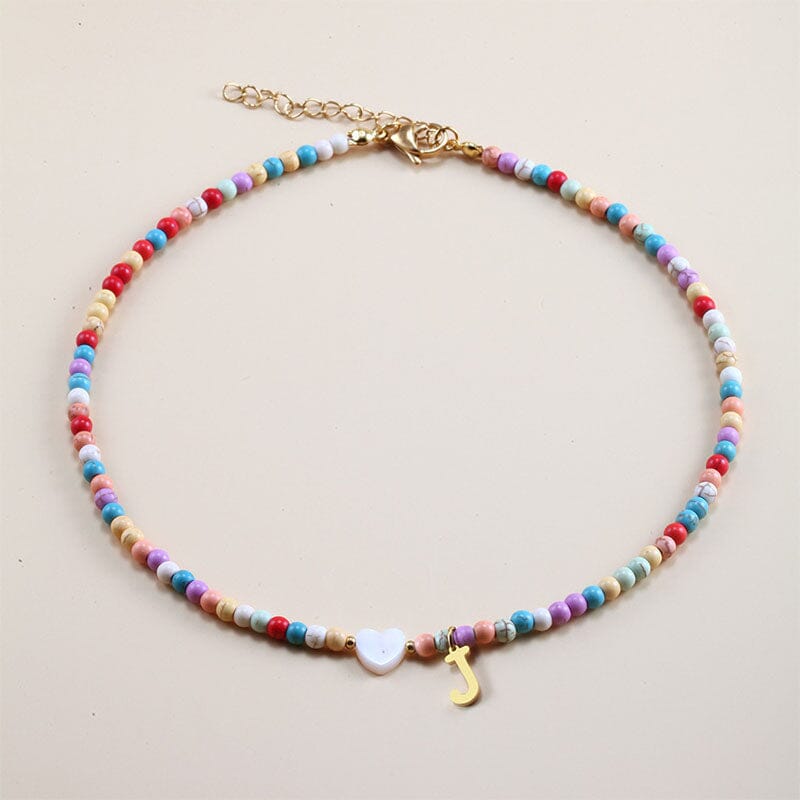 Personalized Colorful Beads Choker