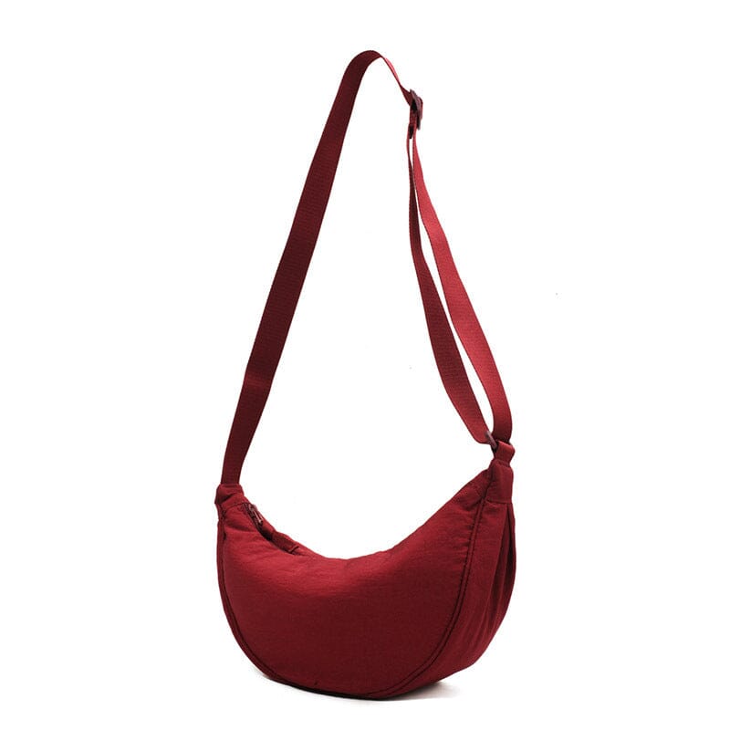 Simple Women Dumpling Crossbody Bag