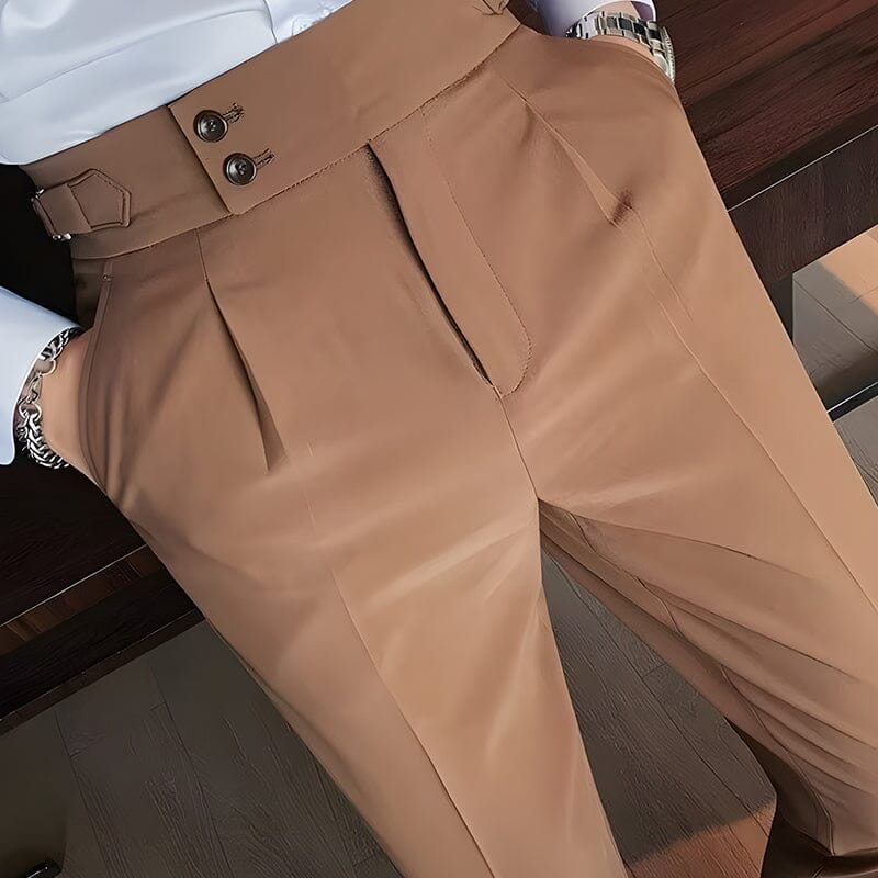 Men's Pants with Side Adjusters