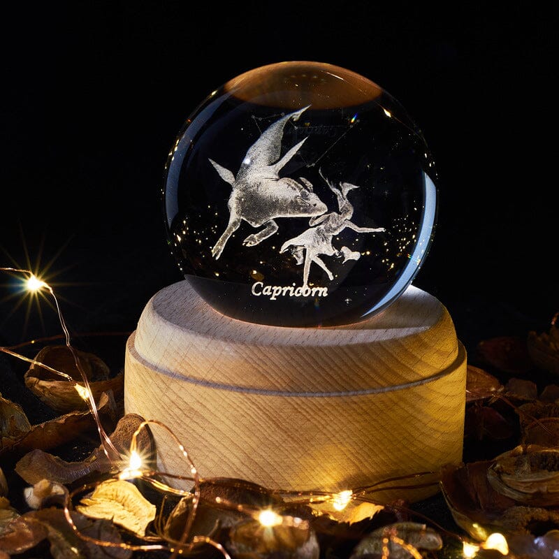 Glowing Crystal Ball Night Light