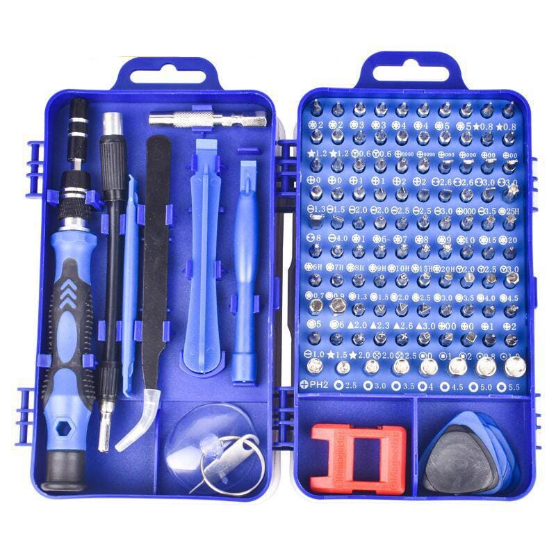 Multi-Functional Extra Hard 115 in 1 Screwdriver Set