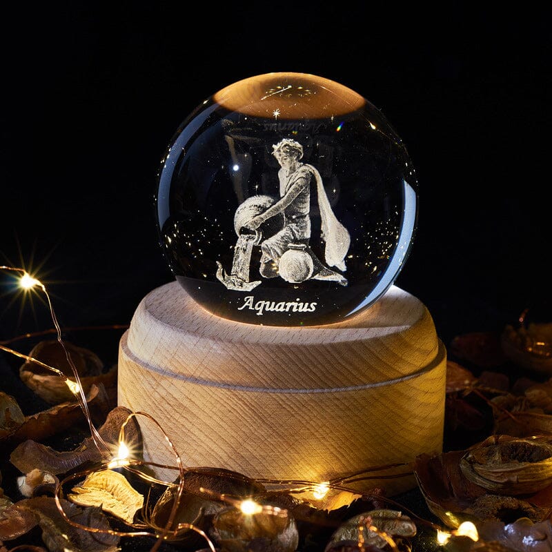 Glowing Crystal Ball Night Light