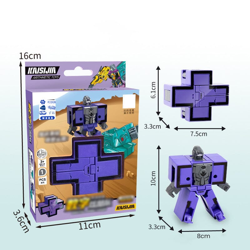 Toy Deformation Number Transform Robot