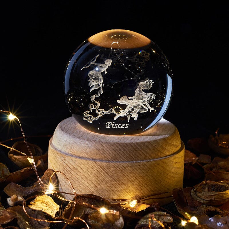 Glowing Crystal Ball Night Light