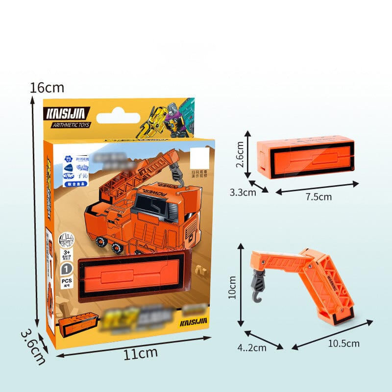 Toy Deformation Number Transform Robot