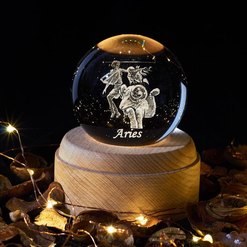 Glowing Crystal Ball Night Light