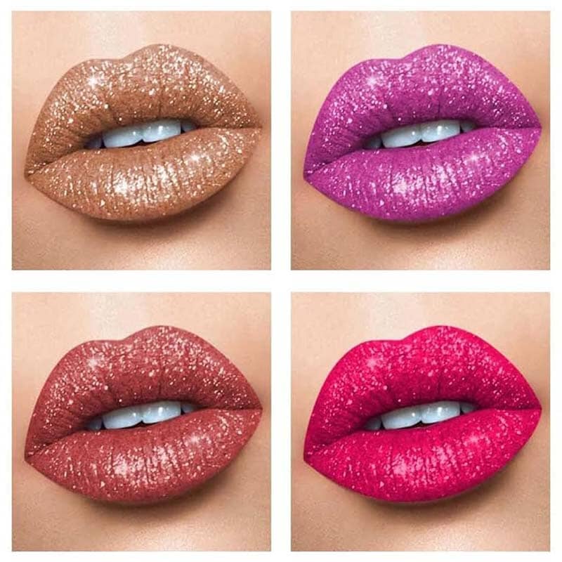 Metallic Liquid Diamond Glitter Lipstick