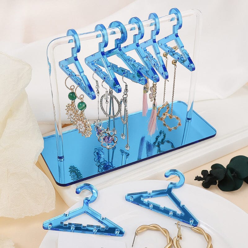 Acrylic Jewelry Hanger Rack Organizer
