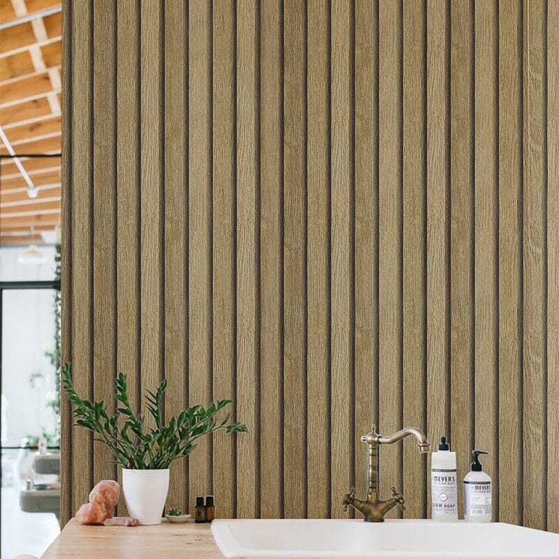 Simulation Wood Grain Self Adhesive Wallpaper