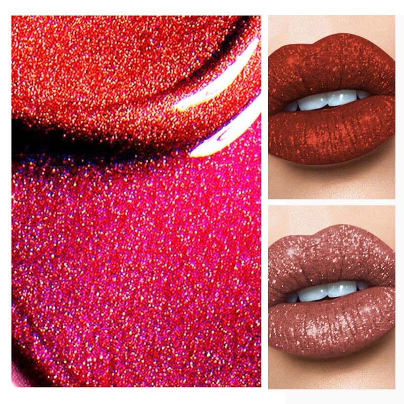 Metallic Liquid Diamond Glitter Lipstick