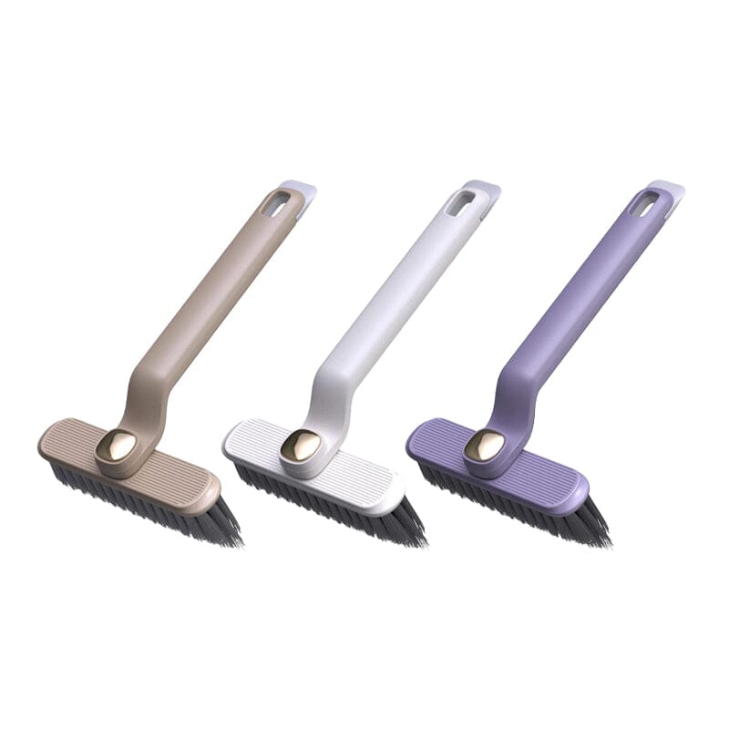 Multi-function rotating crevice cleaning brush
