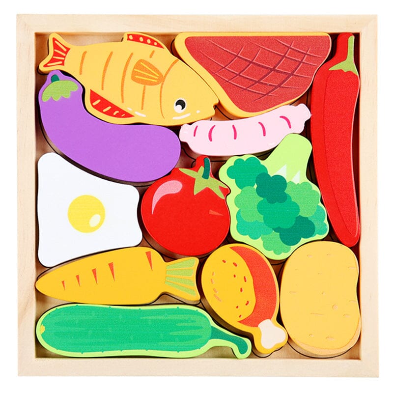 🌲Wooden Toddler Jigsaw Puzzles