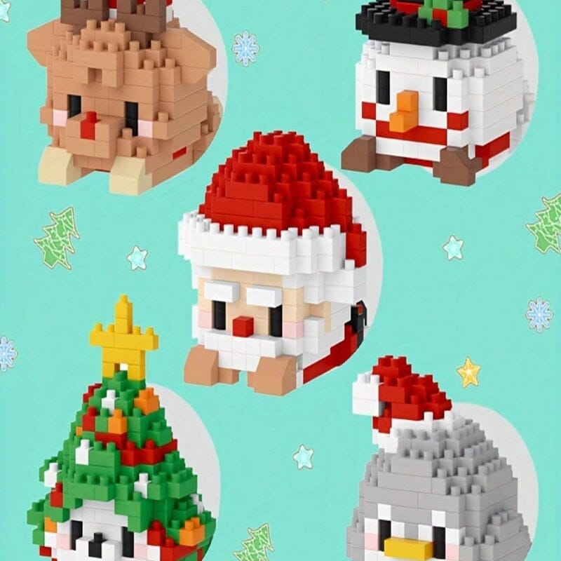 Christmas-Themed Mini Blocks Sets
