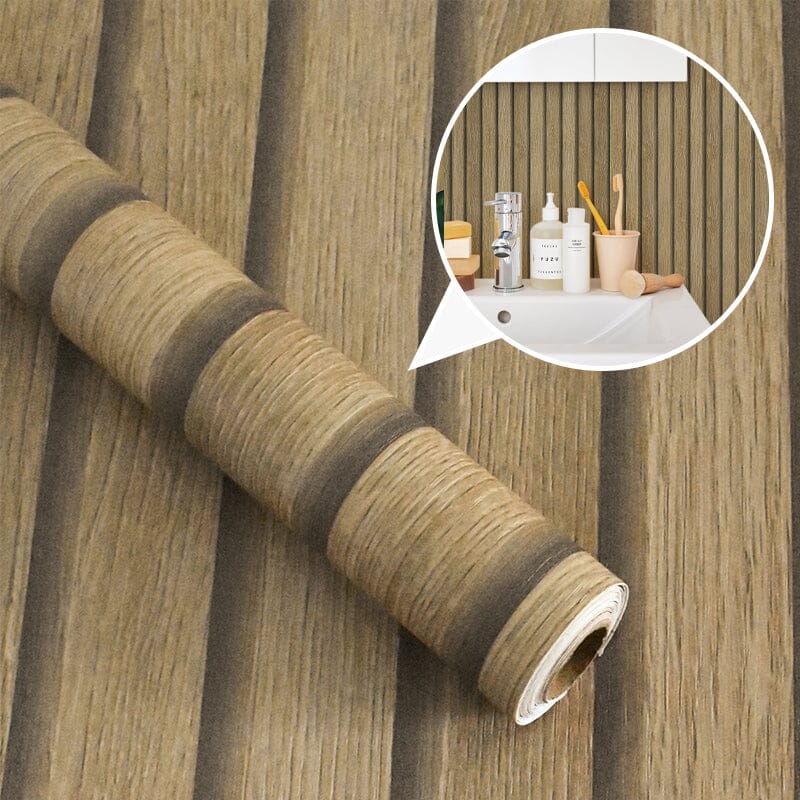 Simulation Wood Grain Self Adhesive Wallpaper