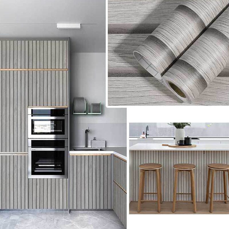 Simulation Wood Grain Self Adhesive Wallpaper