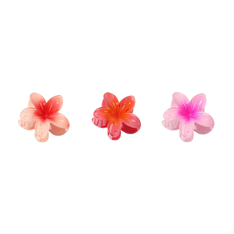 Egg flower hair clip