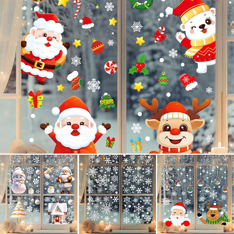 Christmas Static Cling Window Stickers