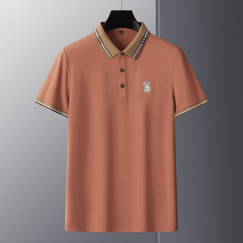 Men's Casual Embroidered POLO Shirt