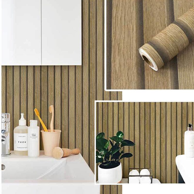 Simulation Wood Grain Self Adhesive Wallpaper