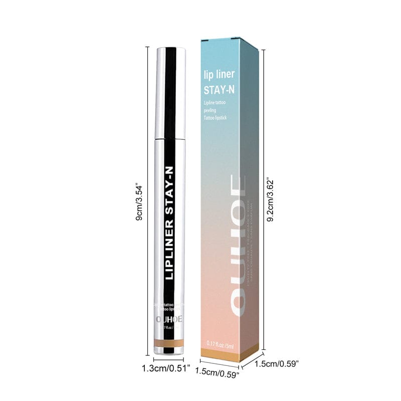 Peel-off lip liner