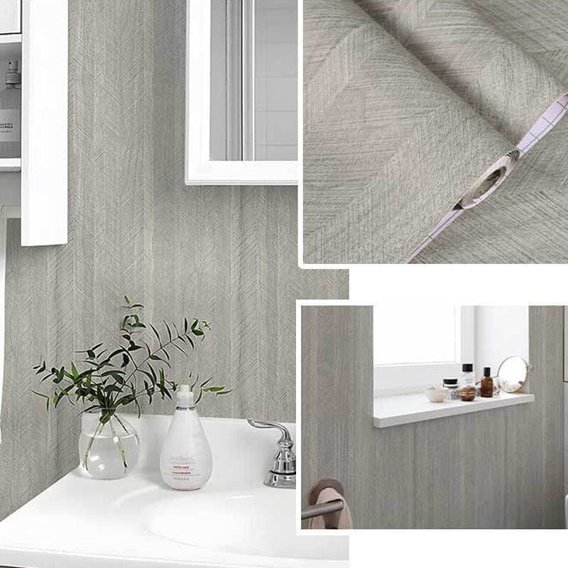 Simulation Wood Grain Self Adhesive Wallpaper