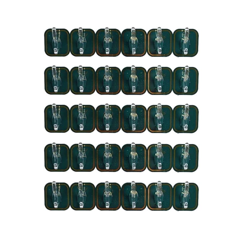 Multifunctional Transparent 6 Hooks