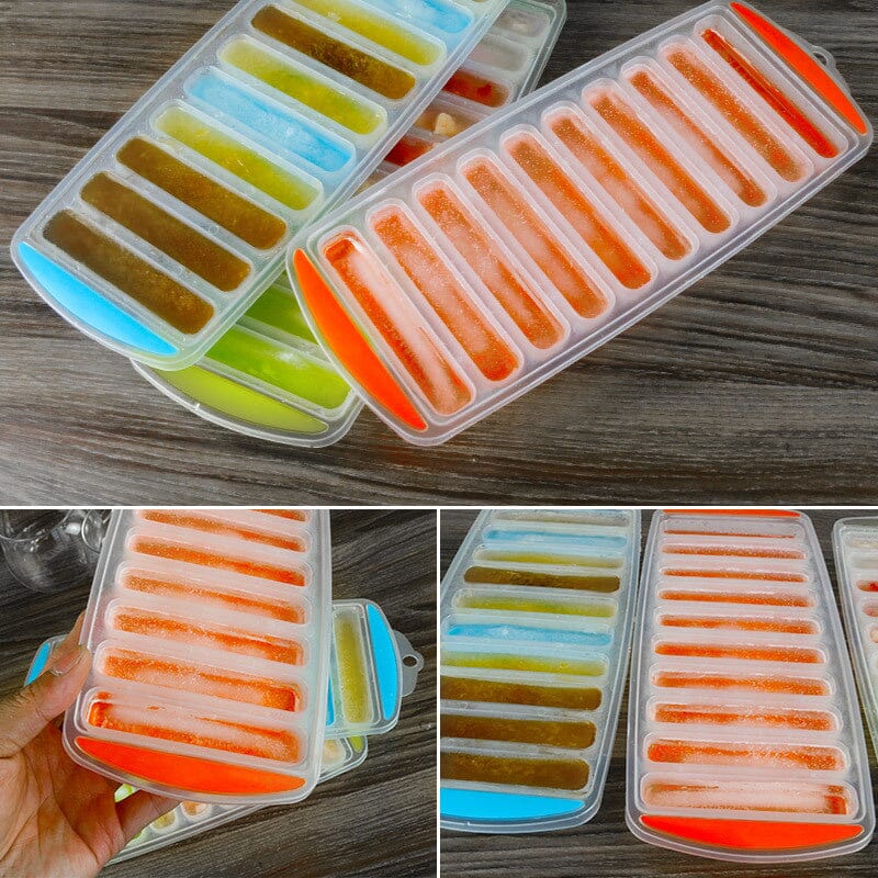 Silicone Narrow Ice Stick Cube Tray