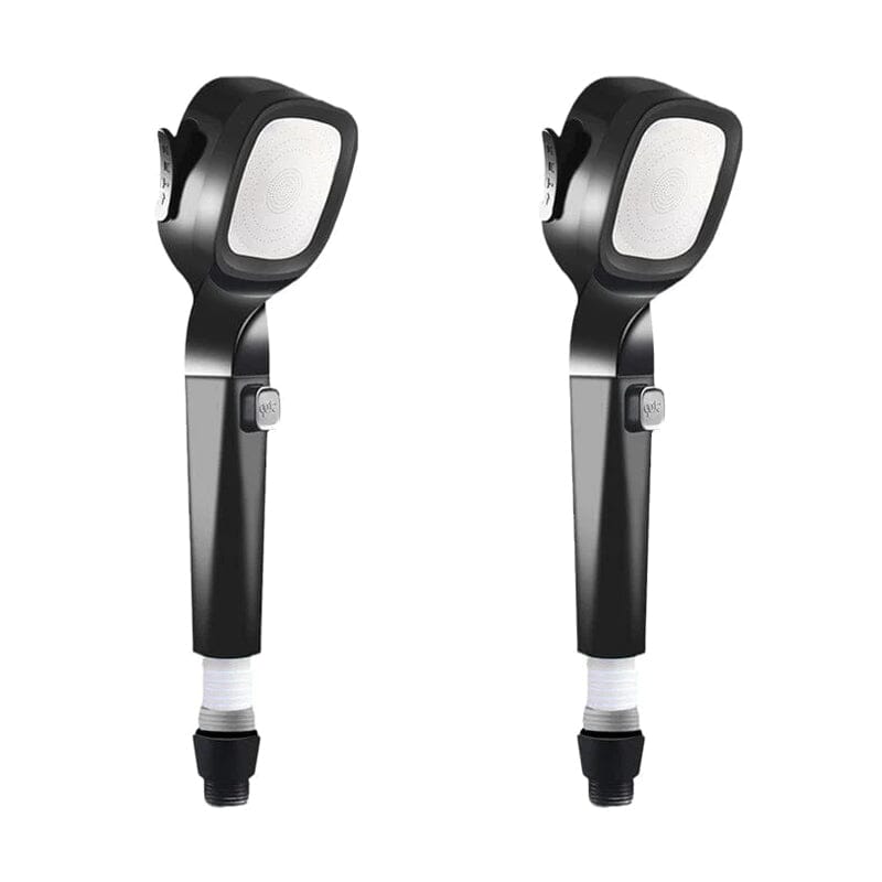 4-mode Handheld Pressurized Shower Head with Pause Switch