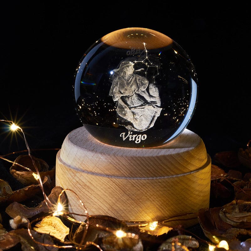 Glowing Crystal Ball Night Light