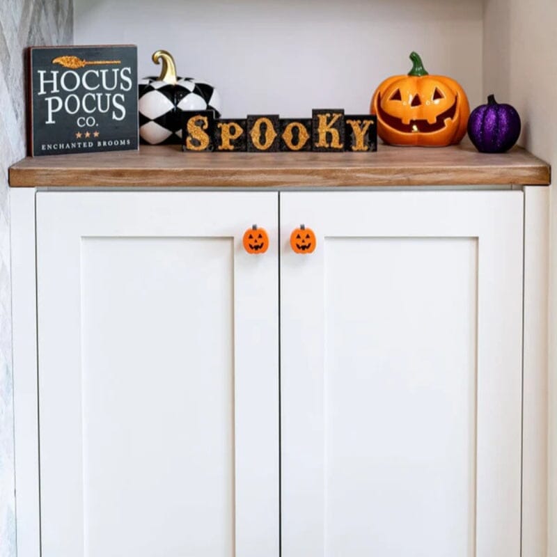 Pumpkin Cabinet Handle Covers