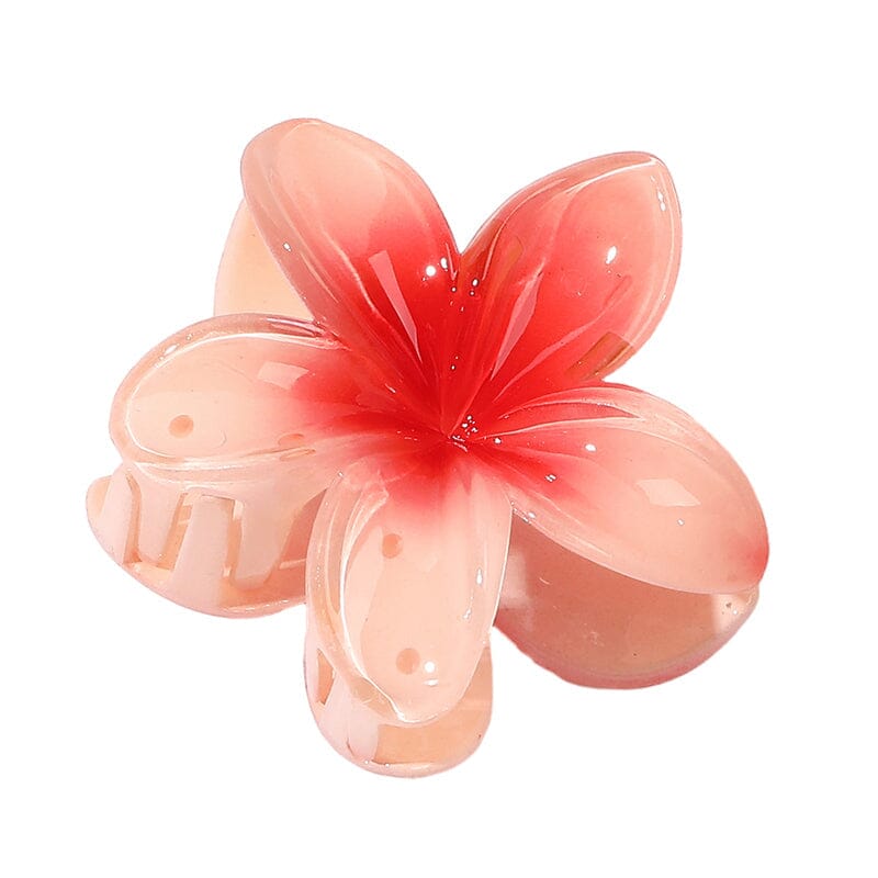 Egg flower hair clip