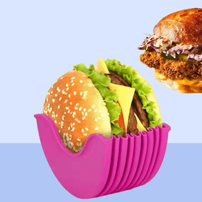 Mess-free Burger Holder