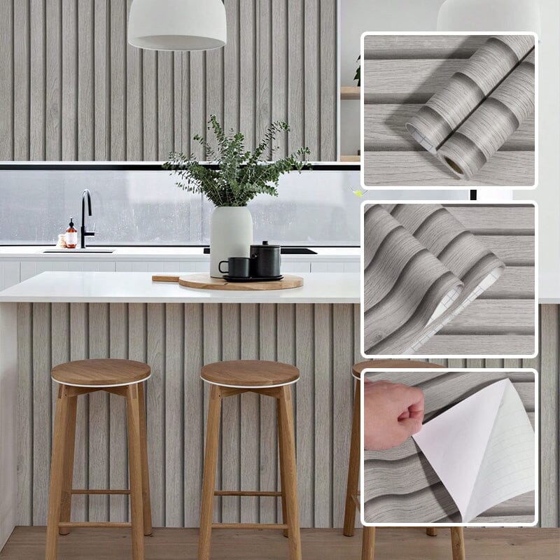 Simulation Wood Grain Self Adhesive Wallpaper