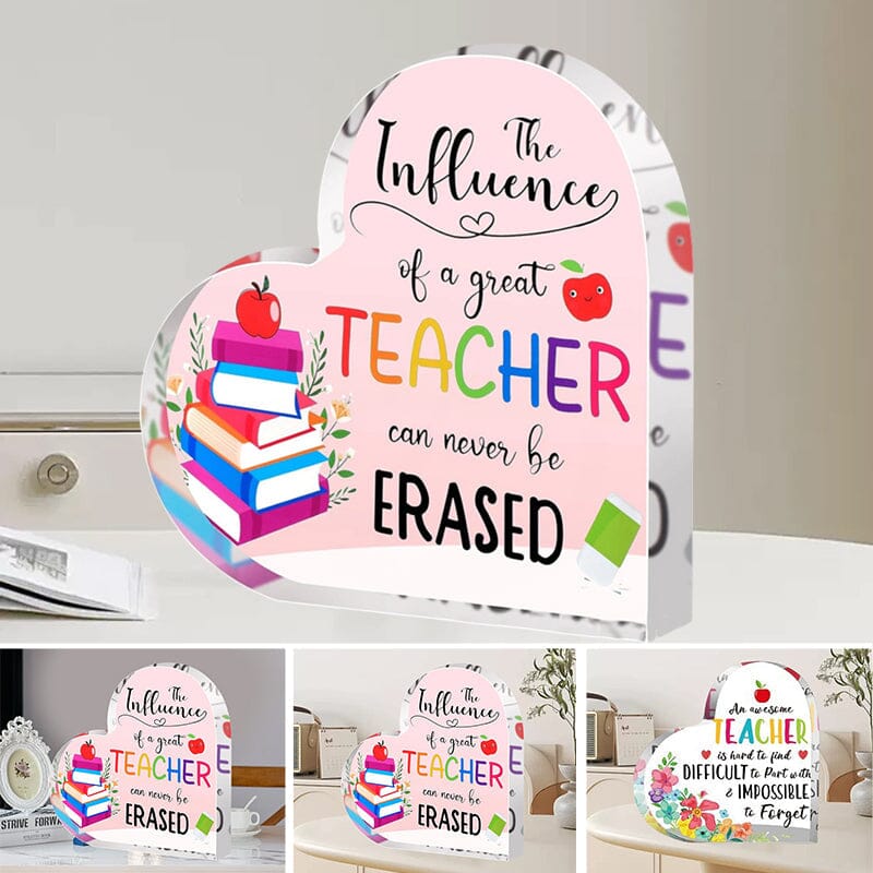 Heart Shaped Acrylic Decoration