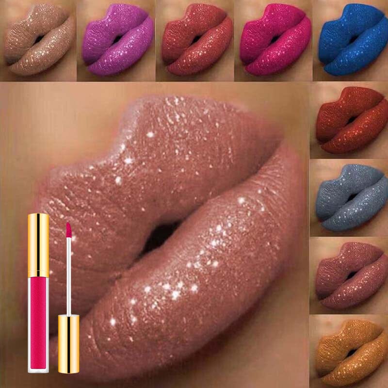 Metallic Liquid Diamond Glitter Lipstick