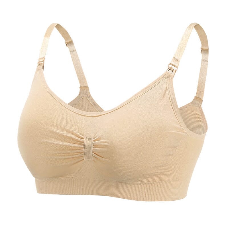 Seamless Front-Opening Padded Bra