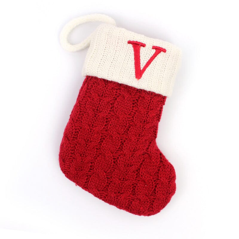 Christmas Letter Gift Socks