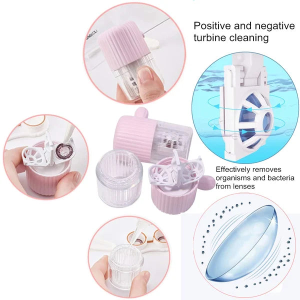 Manually Contact Lens Washer Cleaner