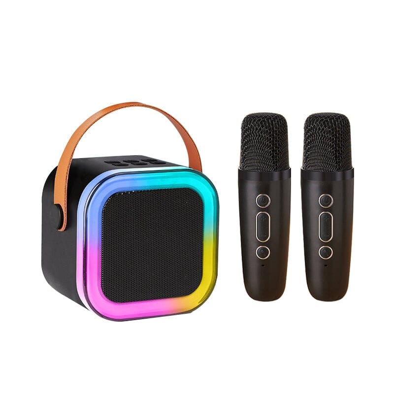 Mini Karaoke Machine With Wireless Microphones