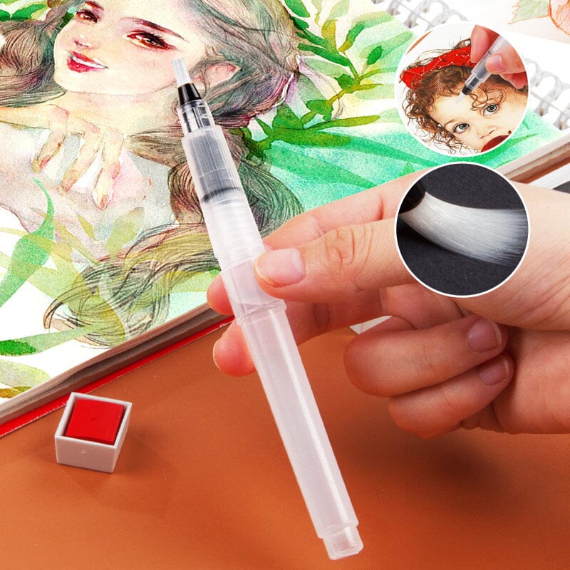 Fillable Touch Up Paint Pen Brush