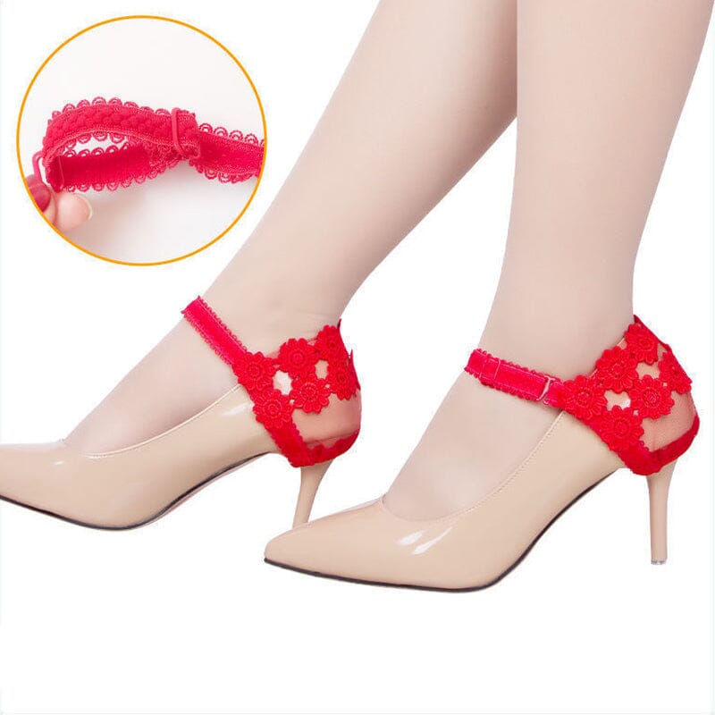 Lace High Heels Shoe Straps (3 Pairs)