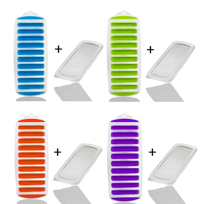 Silicone Narrow Ice Stick Cube Tray