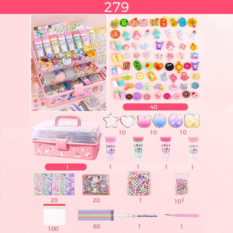 Goo Card Sticker Set Children's Toys To Make Handbook