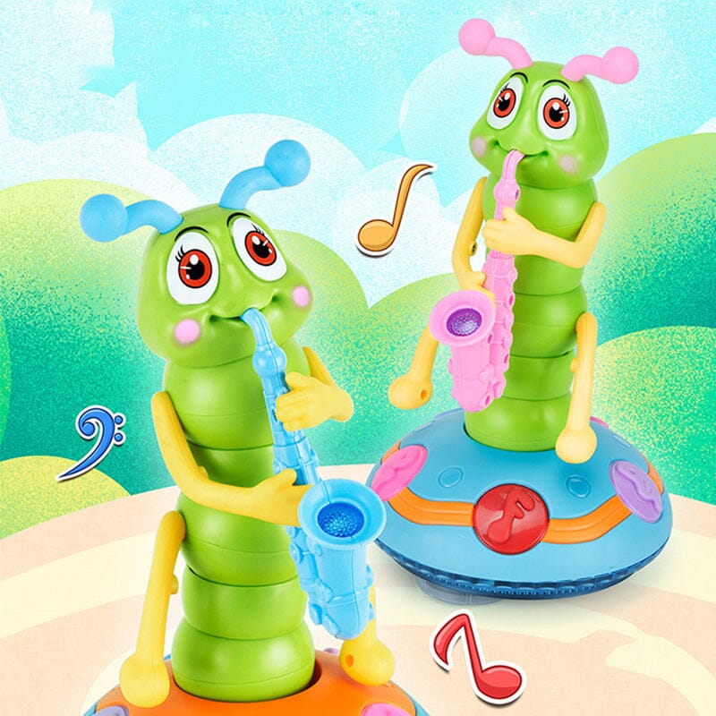 Children's Electric Caterpillar Saxophone Toys
