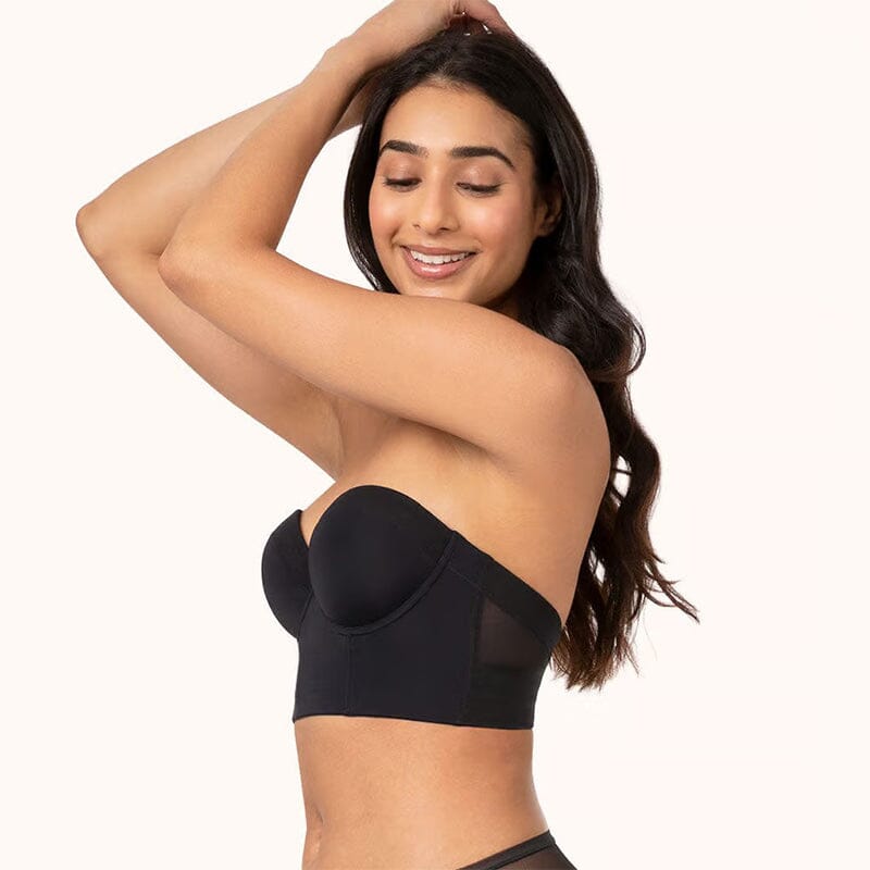 Low Back Strapless Bra