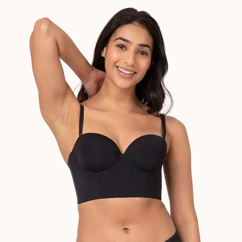 Low Back Strapless Bra