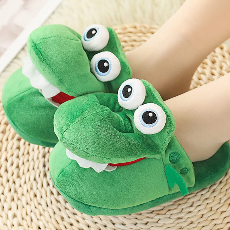 Crocodile Slippers for Winter