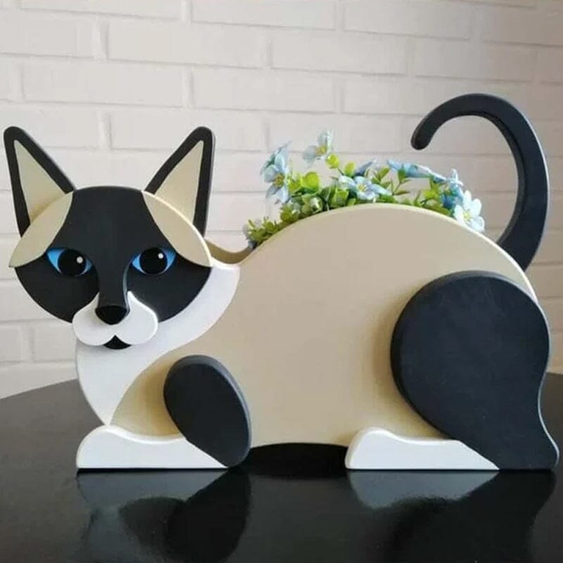 Cat Shaped Planter