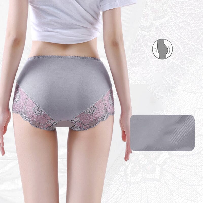 Women's Tummy Control Hip Lifting Seamless Lace Underwear