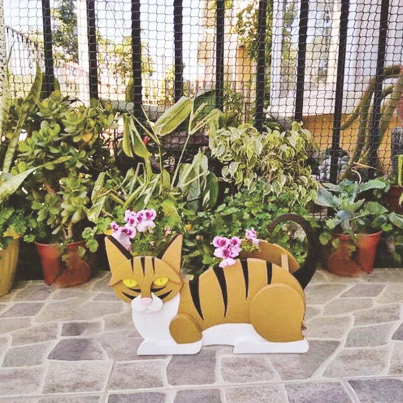 Cat Shaped Planter